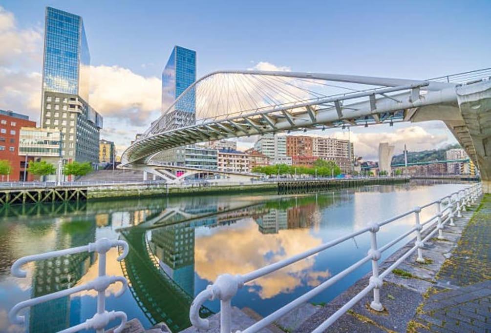 Basurto'S Urban Apartment Bilbao Bagian luar foto